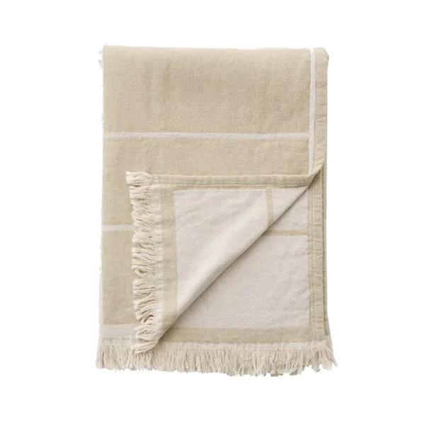 Linge De Lit^And Tradition Plaid Untitled Ap10 Light Beige