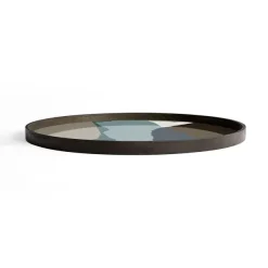 Plats & Plateaux^Ethnicraft Plateau En Verre - Slate Wabi Sabi - O 92 Cm