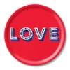 Plats & Plateaux^Sélectionné par Fleux Plateau Love - O 39 Cm - Rouge