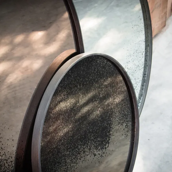 Plats & Plateaux^Ethnicraft Plateau Miroir - Bronze Mirror - O 61 Cm