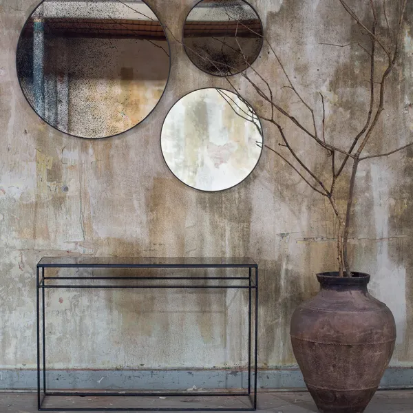 Plats & Plateaux^Ethnicraft Plateau Miroir - Bronze Mirror - O 61 Cm