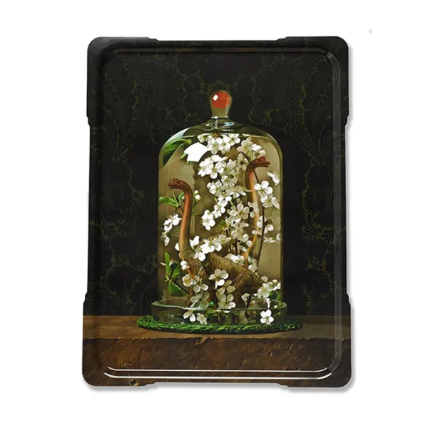 Vide-Poches^Gangzai Plateau Rectangle Dinocloche En Bouleau - 61 X 46 Cm