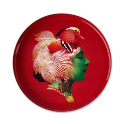 Vide-Poches^Gangzai Plateau Rond Canarbella En Fer - O 33 Cm