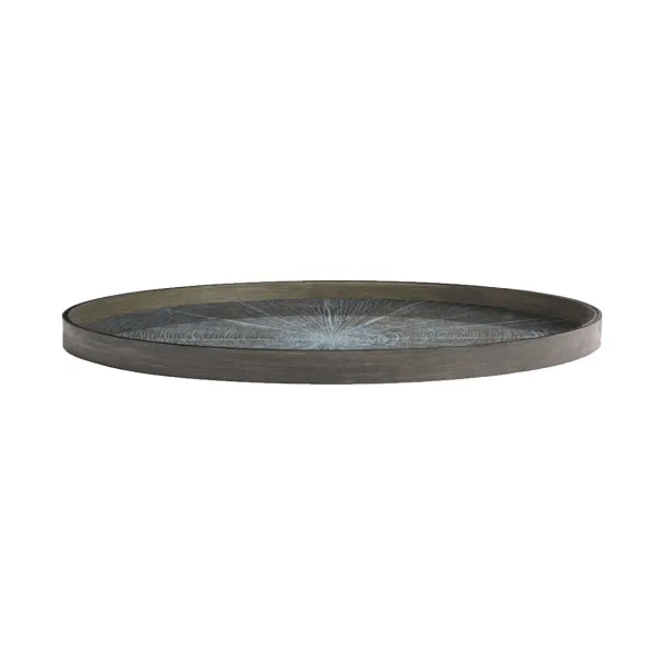 Plats & Plateaux^Ethnicraft Plateau Rond En Bois White Slice O 92 Cm - Marron