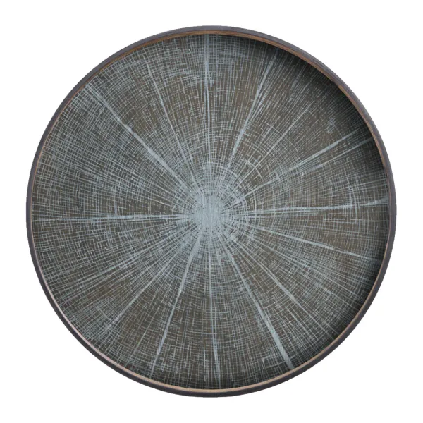 Plats & Plateaux^Ethnicraft Plateau Rond En Bois White Slice O 92 Cm - Marron