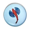 Vide-Poches^Gangzai Plateau Rond Fishkoi En Fer - O 33 Cm