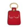 Porte-clés^Ark Porte-clés Boobs En Cuir - Rouge