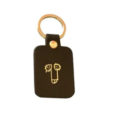 Porte-clés^Ark Porte-clés Zizi En Cuir - Noir