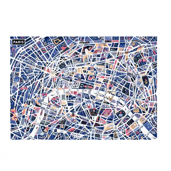 Puzzles^Image Republic Puzzle 1000 Pieces - Antoine Corbineau - Paris Nuit