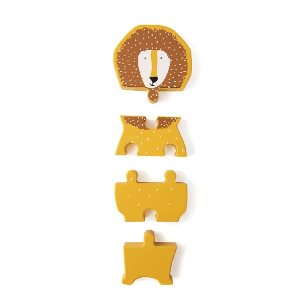 Jeux Éducatifs^Trixie Puzzle Formes Animaux En Bois - Mr Lion