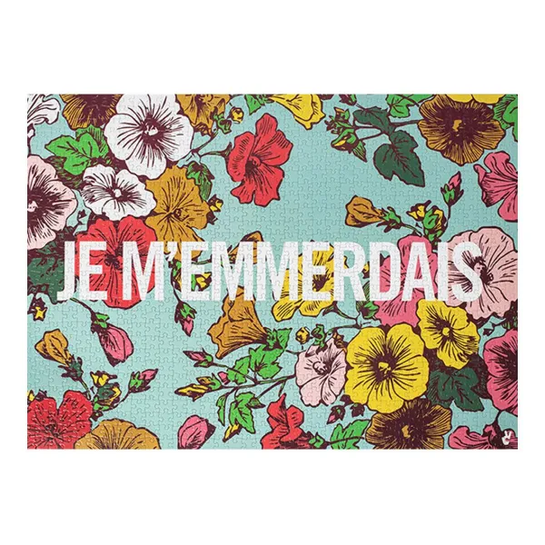Puzzles^Piece & Love Puzzle Je M'Emmerdais - 1000 Pieces