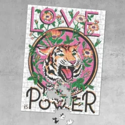 Puzzles^Sélectionné par Fleux Puzzle Love Is Power - Jacqueline Colley - 500 Pieces