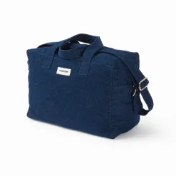 Sacs & Cabas^Rive Droite Paris Sac Sauval City Bag En Coton Recycle - Denim Brut