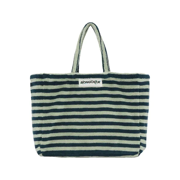 Sacs & Cabas^Sélectionné par Fleux Sac Weekend A Rayures - Sea Foam & Deep Teal