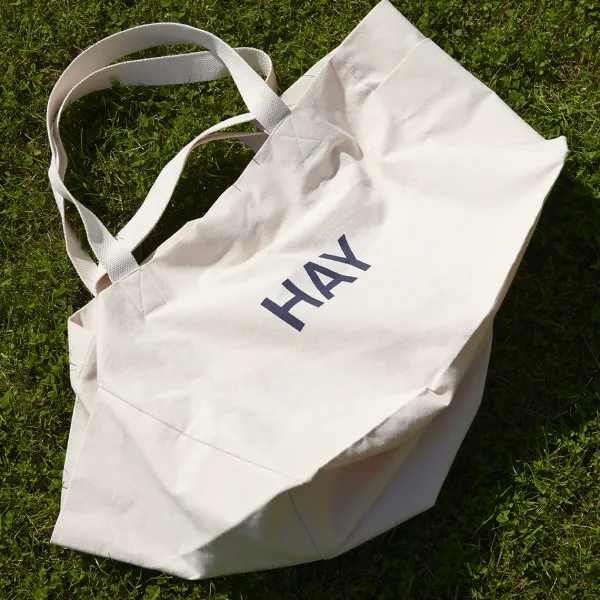 Sacs & Cabas^Hay Sac Weekend En Coton Recycle - Naturel