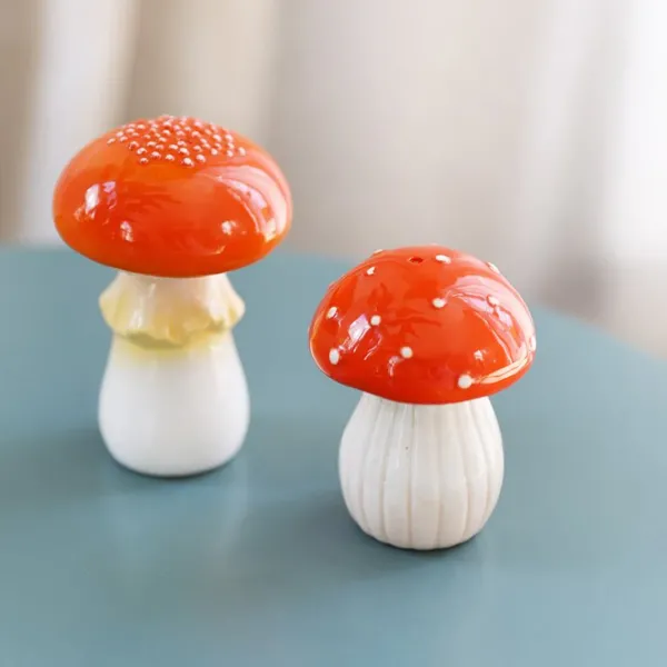 Ustensiles De Cuisine^&klevering Saliere & Poivriere Champignon