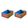 Décorations Enfant^Liewood Set De 2 Caisses Weston - Multi Eden - M