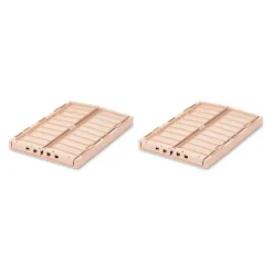 Paniers & Boîtes^Liewood Set De 2 Caisses Weston M - Rose