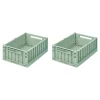 Paniers & Boîtes^Liewood Set De 2 Caisses Weston M - Peppermint