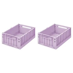Paniers & Boîtes^Liewood Set De 2 Caisses Weston M - Lavande Clair