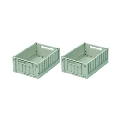 Paniers & Boîtes^Liewood Set De 2 Caisses Weston S - Peppermint