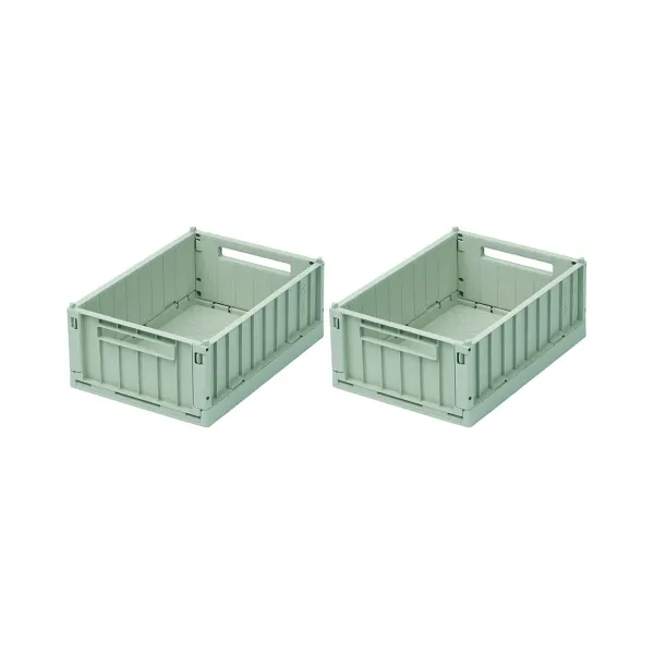 Paniers & Boîtes^Liewood Set De 2 Caisses Weston S - Peppermint