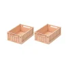 Paniers & Boîtes^Liewood Set De 2 Caisses Weston S - Rose Toscane