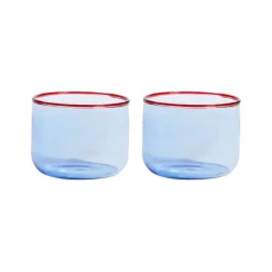 Carafes & Verres^Hay Set De 2 Verres 20 Cl Bleu