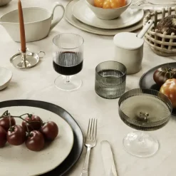 Carafes & Verres^Ferm Living Set De 2 Verres A Champagne Ripple Transparent
