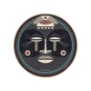 Sets De Table & Dessous De Verre^Pôdevache Set De Table Masque Africain Massai En Vinyle - O 38 Cm - Noir