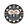 Sets De Table & Dessous De Verre^Pôdevache Set De Table Rond Masque Africain Korowai En Vinyle - O 38 Cm