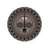 Sets De Table & Dessous De Verre^Pôdevache Set De Table Rond Masque Africain Maswa En Vinyle - O 38 Cm