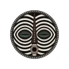Sets De Table & Dessous De Verre^Pôdevache Set De Table Rond Masque Africain Dourou En Vinyle - O 38 Cm