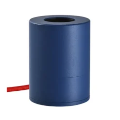 Lampes De Table^Elements Lighting Socle Lampe A Poser Pop En Metal Bleu Marine