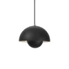 Suspensions^And Tradition Supension Flowerpot Vp1 - Noir Mat