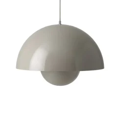 Suspensions^And Tradition Suspension Big Flowerpot Vp2 - Gris Beige