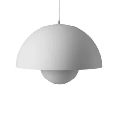 Suspensions^And Tradition Suspension Big Flowerpot Vp2 - Gris Clair