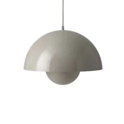 Suspensions^And Tradition Suspension Flowerpot Vp7 - Gris Beige