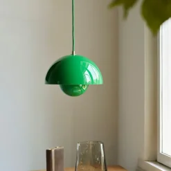 Suspensions^And Tradition Suspension Flowerpot Vp1 - Signal Green