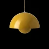 Suspensions^And Tradition Suspension Flowerpot Vp7 - Jaune Moutarde