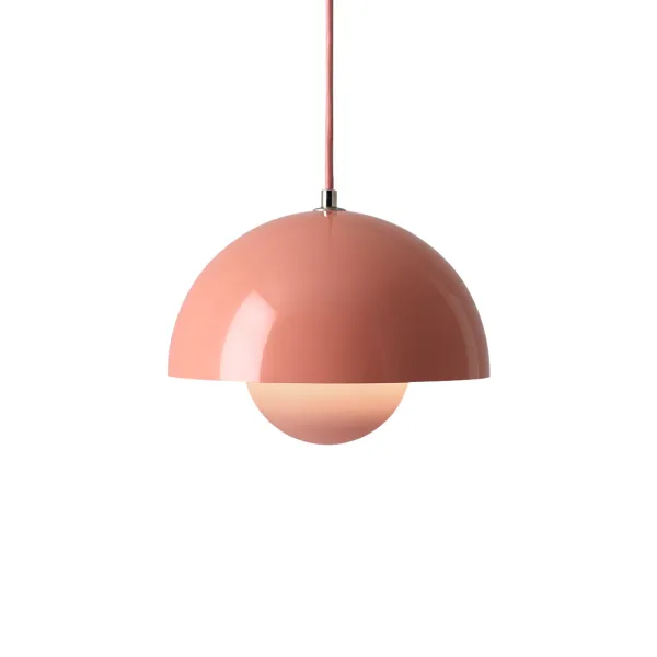 Suspensions^And Tradition Suspension Flowerpot Vp1 By Verner Panton - Rose