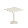 Tables D'extérieur^Muuto Table A Cafe Linear Steel Off-White - 70 X 70 X H 73 Cm