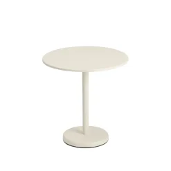 Tables D'extérieur^Muuto Table A Cafe Linear Steel Off-White - O 70 X H73 Cm