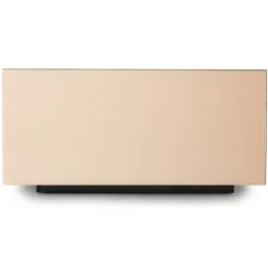 Tables Basses & D'Appoint^HK Living Table Basse Bloc Miroir - 60 X 60 X 32 Cm - Nude