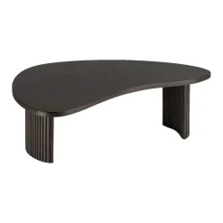 Tables Basses & D'Appoint^Ethnicraft Table Basse Boomerang En Acajou L 85 X L 77 - Marron