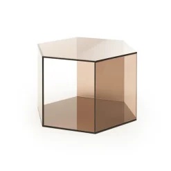 Tables Basses & D'Appoint^FEST Amsterdam Table Basse Hexagon - H 35 X 48 X 55 Cm - Bronze