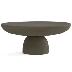 Tables Basses & D'Appoint^MOGG Table Basse Olo - O 70 X H 33 Cm - Anthracite