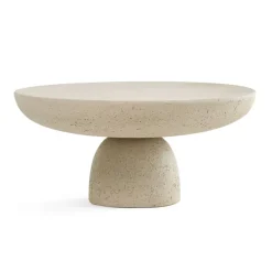 Tables Basses & D'Appoint^Mogg Table Basse Olo - O 70 X H 33 Cm - Ivoire