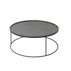Tables Basses & D'Appoint^Ethnicraft Table Basse Pour Plateau Rond En Metal - O 93 Cm