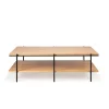 Tables Basses & D'Appoint^Ethnicraft Table Basse Rise En Chene - L 120 Cm